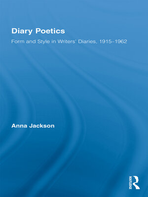 cover image of Diary Poetics
